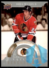 2022-23 UD Trilogy Generations #TG-7A Doug Wilson - Chicago Blackhawks